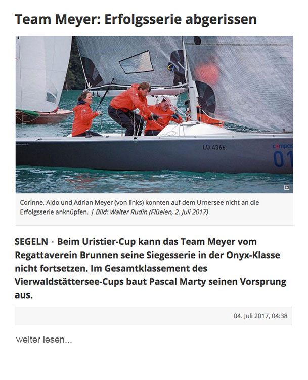 Luzerner Zeitung 07.2017