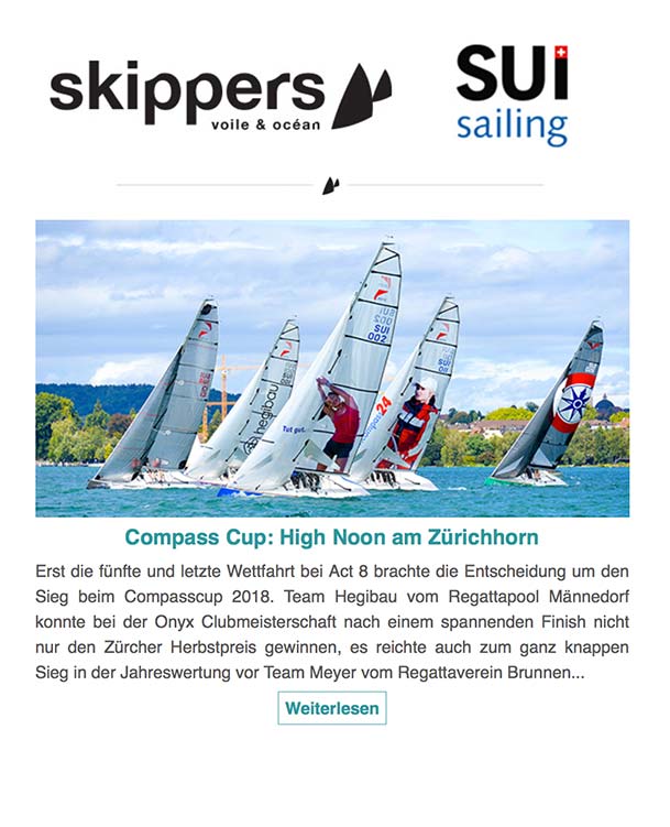 Skippers & SUI Sailing 09.2018